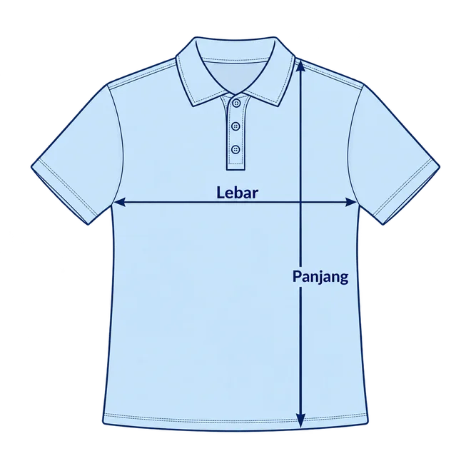 Panduan ukur Maxi Soft Short Sleeve: lebar dada dari sisi ke sisi; panjang dari bahu hingga ujung bawah